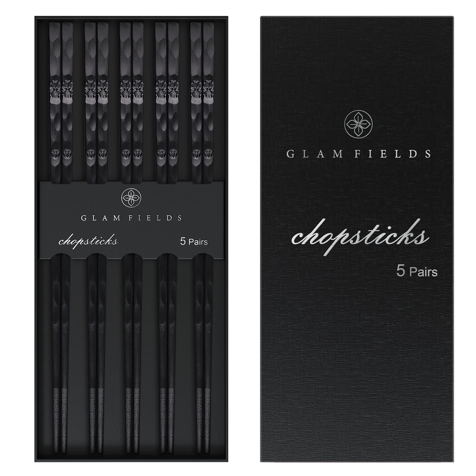 Amazon.com: 5 Pairs Japanese Fiberglass Chopsticks, GLAMFIELDS